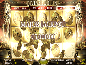 Divine Fortune Jackpot vundet hos RoyalCasino.dk